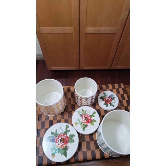 COPY - 3 Pc Metal Canisters - Picture 2 of 2